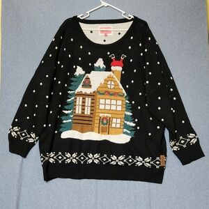 Typsy Elves festive holiday sweater. Size 3XL
